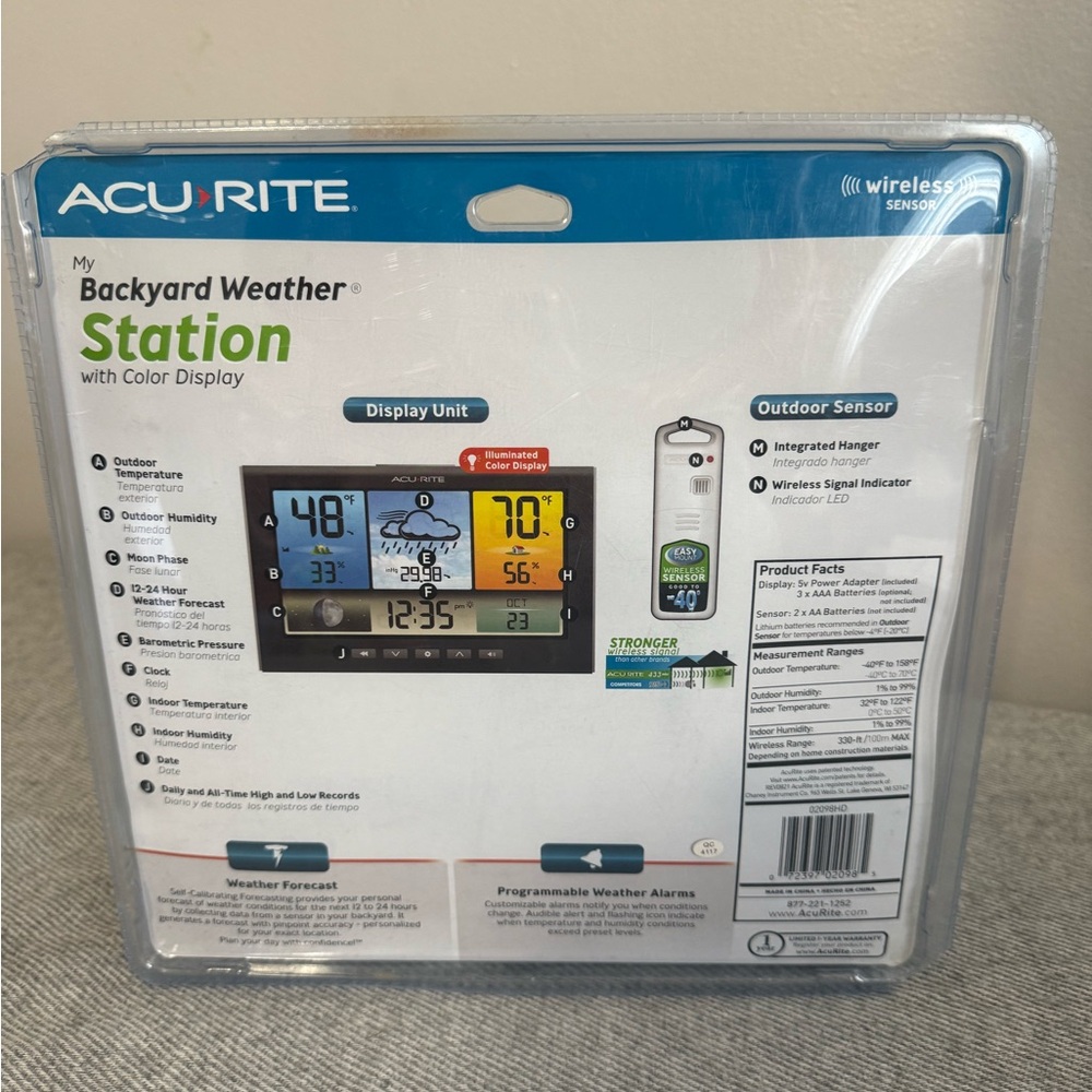 Backyard Weather Station with Color Display - Picture 2 of 3